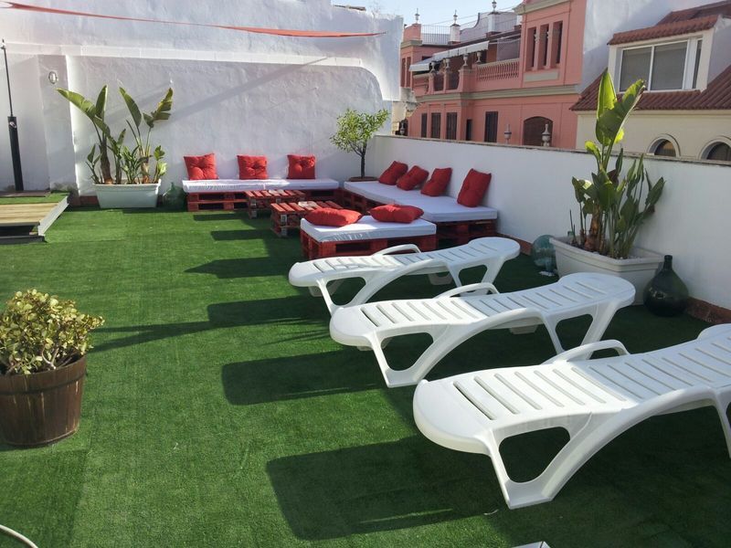 Apartamentos Dona Lola Sevilha Exterior foto